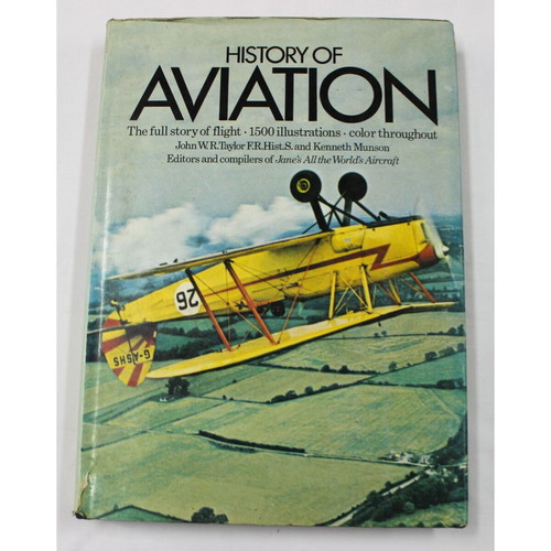 History of Aviation book used, size 35x24 cm, 511 pages