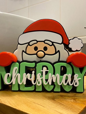 Merry Christmas sign new