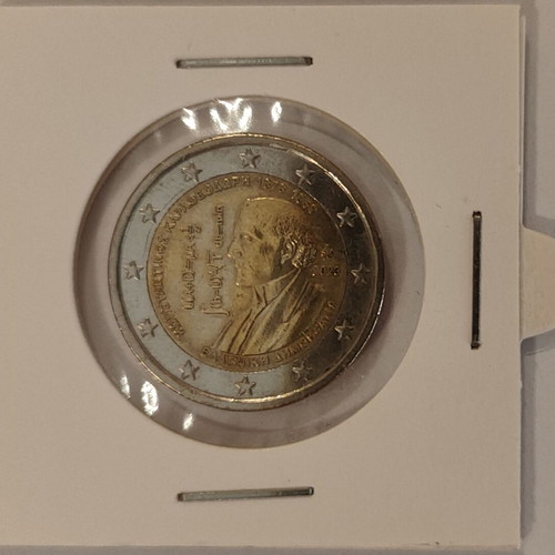 2 Euro Coin 150 Years Since Konstantinos Karatheodoris Birth like new