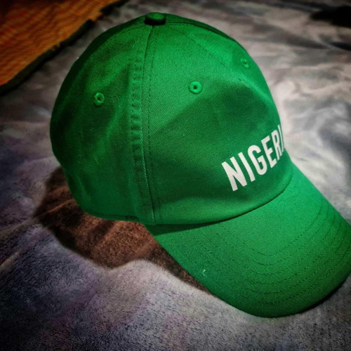 Puma Nigeria cap like new, limited edition, green cotton