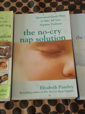 The No Cry Sleep Solution books like new by Elizabeth Pantley, set of 3