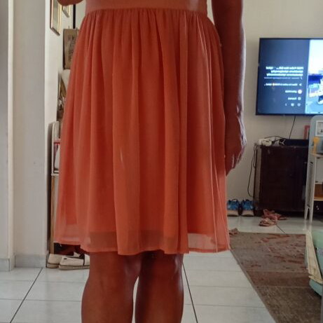 Fracomina women's dress size L, apricot color