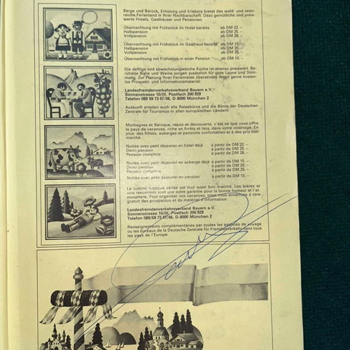 Europa Touring used book with detailed European maps