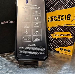 Ulefone Power Armor 18 Ultra 5G Dual SIM (12GB/512GB) Ανθεκτικό Smartphone Μαύρο