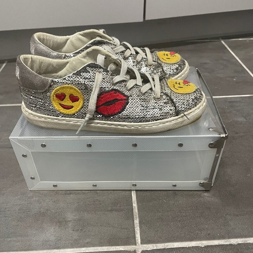 2star sneakers silver used, size 33