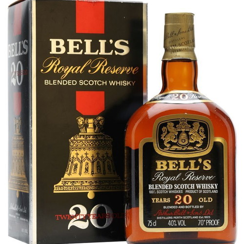 Bell's Royal Reserve 20 Years Old (1970) new blended whisky
