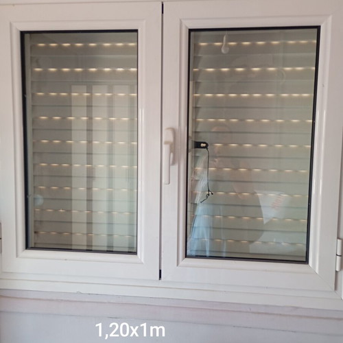 Aluminum windows and balcony doors like new, various sizes