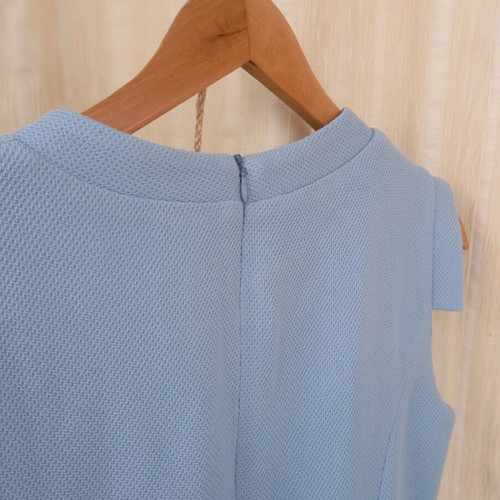 Handmade blue dress like new, Tailormade, size S