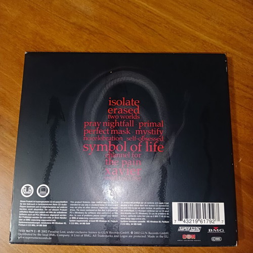 Paradise Lost Symbol Of Life Digipack like new