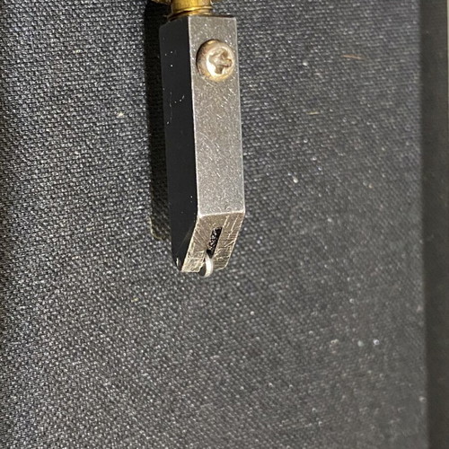 Glass cutting diamond with protective case, like new