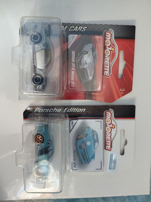 Majorette Porsche and GTR toy cars good condition