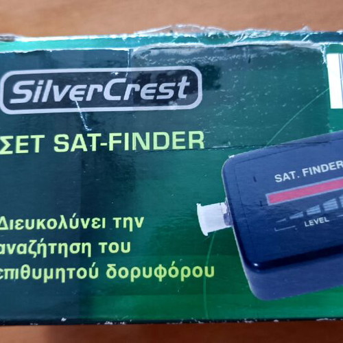 SilverCrest Sat-Finder set for satellite signal