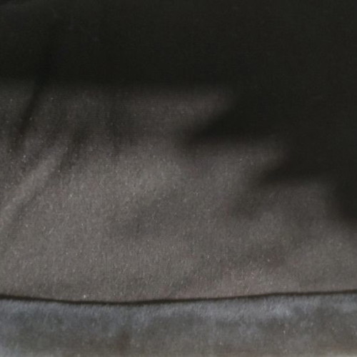 Zara leggings size M with velvet detail, new