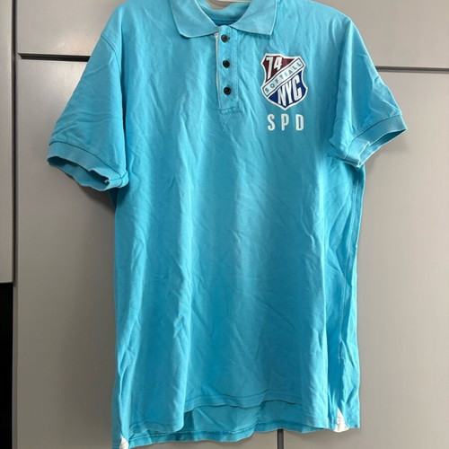 Set of 2 men's Polo T-shirts x-Large like new, blue and striped