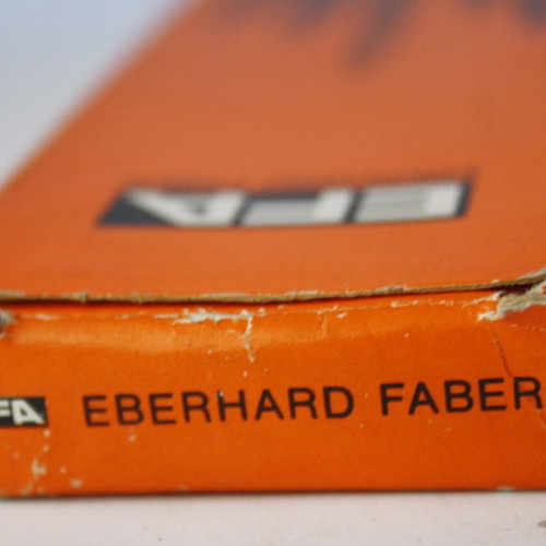 Efa Eberhard Faber 12 Gray Pencils 227 Weich 1980s New