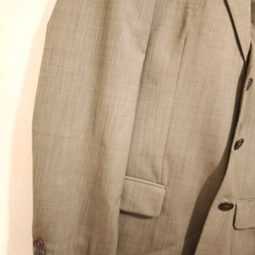 Zara Man men's suit gray like new, size 46