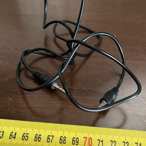 3.5mm Jack Cable Male to Male 1.2m like new