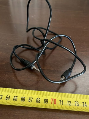 3.5mm Jack Cable Male to Male 1.2m like new