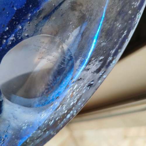 Art Glass Satellite Vase by Bertil Vallien for Kosta Boda, like new