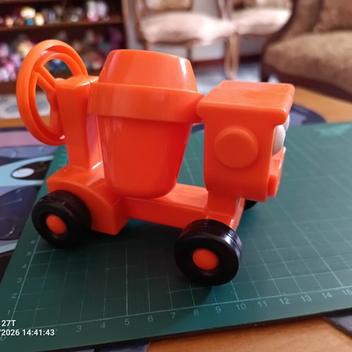 Ντίζι Bob the Builder πορτοκαλί μπετονιέρα παιχνίδι σαν καινούργιο