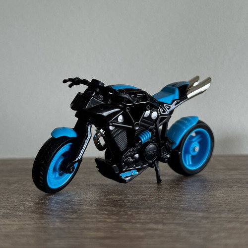 Hot Wheels Street Power X-Blade collectible motorcycle miniature 1:18 like new