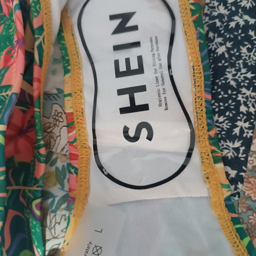 Shein women's bikini bottom new, multicolor, size L