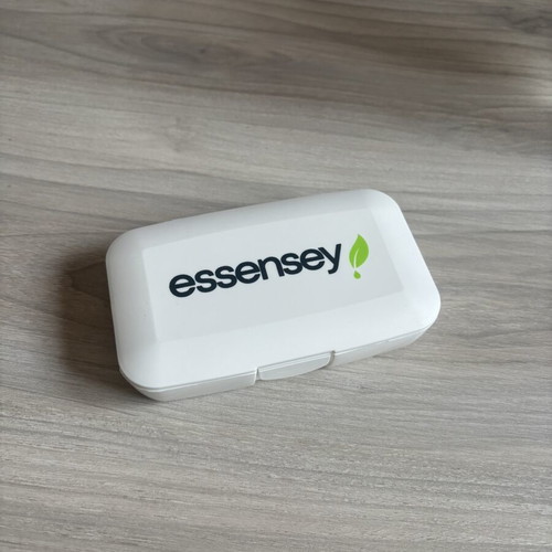 Essensey pill and supplement organizer case