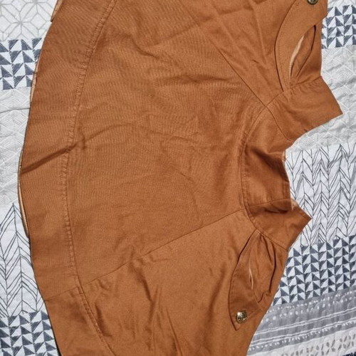 ASOS skirt brown - tan with high waist, like new