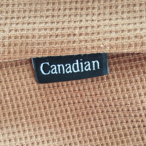 Canadian Country men's polo shirt, tobacco color, 3XL