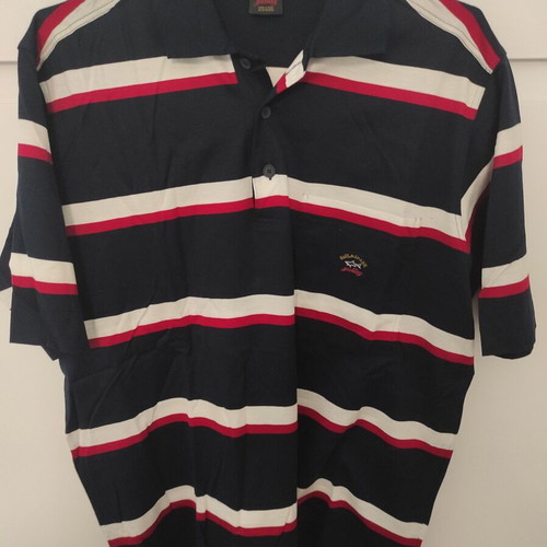 Paul & Shark Yachtling polo shirt XL like new, red-blue-white