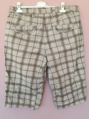 Angelo Litrico men's plaid bermuda shorts, size XXL