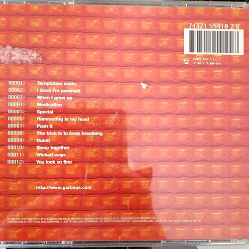 Garbage Version 2.0 CD like new, rock