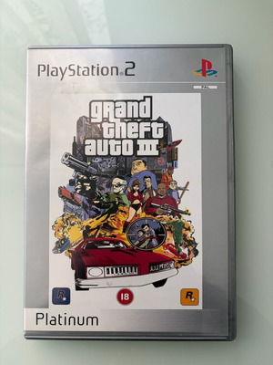 Grand Theft Auto III PlayStation 2 used adventure game