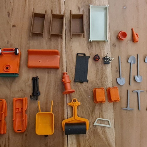 Playmobil various parts used