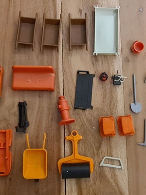 Playmobil various parts used