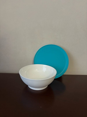 Tupperware Allegra dessert bowl 275 ml new with lid