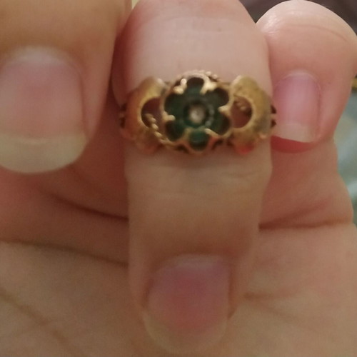 Old gold ring