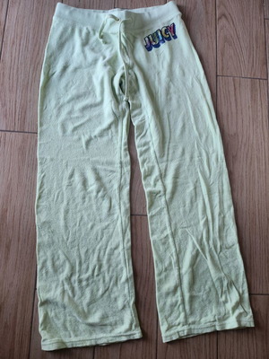 Juicy Couture women's sweatpants like new, light green