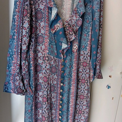 Maxi dress Attrattivo multicolored like new, size XL