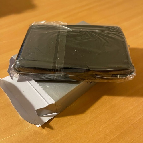 Black promotional card case new