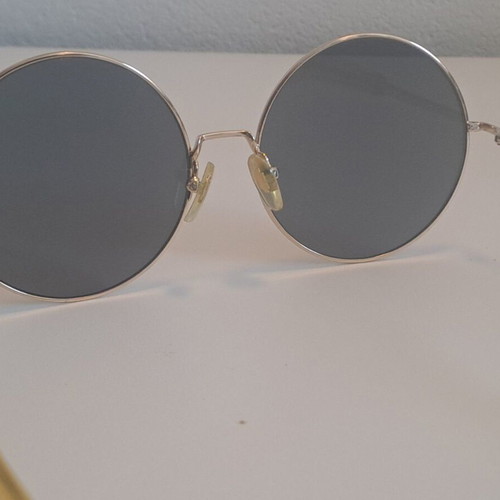 Anderne sunglasses used, large round, green and yellow