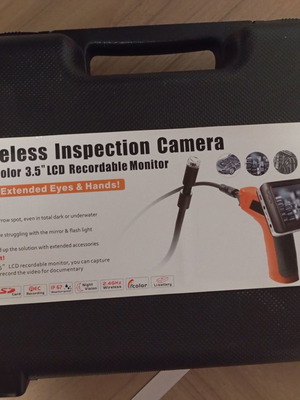 Wireless Inspection Camera με έγχρωμη οθόνη 3.5 LCD, μεταχειρισμένη