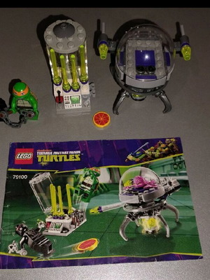 Lego TMNT set 79100 like new with Krang and instructions