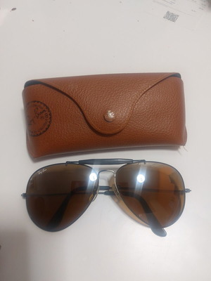 Ray Ban sunglasses large size like new, black, men's