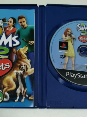 The Sims 2 Pets PS2 game, English, complete with manual
