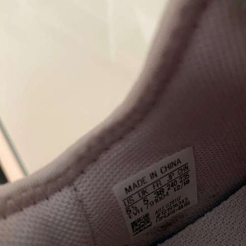 Adidas EVH athletic shoes like new, lilac size 38