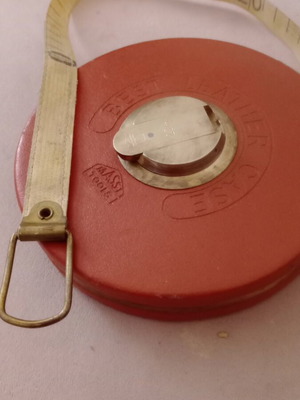 Massy Tools vintage measuring tape 20 meters used