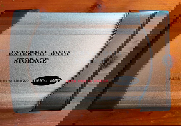 Θήκη για εξωτερικό σκληρό δίσκος 3,5" USB 2.0