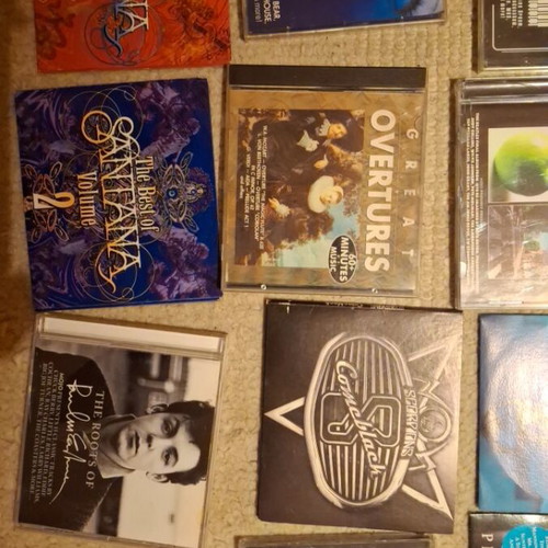 CDs used, assorted music collection