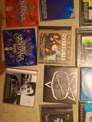 CDs used, assorted music collection
